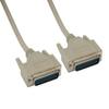 15 ft. IEEE-1284 DB25 Male to Male Parallel Cable - Beige view 1