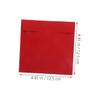 ABOOFAN 10Pcs CD Sleeves Red Paper DVD Envelopes Portable Storage Holder for and DVDs Professional Packaging for Photographers Compact Design for Media Collection view 2