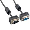 10 ft. Slim SVGA HD15 Male to Female Monitor Extension Cable view 1