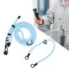 Alomejor Camera Lanyard Fit, Camera Strap Secure Attachment with Polyester Material for ONE X4, Pocket 3, Action 5 Photography Strap (Blue) view 2