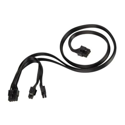 EPS 8 Pin Splitter for PSUs Black