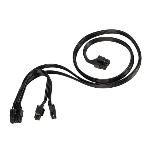 EPS 8 Pin Splitter for PSUs Black