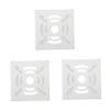 3pcs Security Camera Pole Mount Bracket for CCTV Adjustable Loop Adapter for Outdoor Monitoring Sturdy Design for Easy Installation view 1