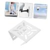 3pcs Security Camera Pole Mount Bracket for CCTV Adjustable Loop Adapter for Outdoor Monitoring Sturdy Design for Easy Installation view 4