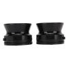 1 Pair Polished Aluminium Alloy Nab Hub Adapter, 10in Opener, Sturdy Universal Loading Device for Studer, Akai, (Black) view 2