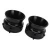1 Pair Polished Aluminium Alloy Nab Hub Adapter, 10in Opener, Sturdy Universal Loading Device for Studer, Akai, (Black) view 3
