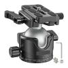 EH46L Tripod Ball Head Ballhead Aluminum Panoramic 46mm Ball for Tripod Monopod Load 25kg w M-LOK Rail(EH46L Ball Head) view 1
