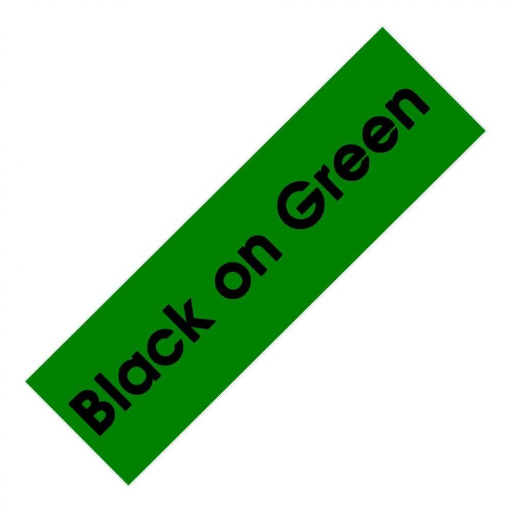 24mm D1 Label Tape Compatible with 53710 53713 53714 53715 53716 53717 53718 53719 for LabelManager 400 450 Printer Ribbon(Black on Green)