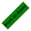 24mm D1 Label Tape Compatible with 53710 53713 53714 53715 53716 53717 53718 53719 for LabelManager 400 450 Printer Ribbon(Black on Green) view 1