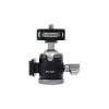 MC-22S Dual Cold Shoe Metal Mi/ni Ball Head for Camera Photography Cell Phone Bracket Tripod Microphone Fill Light Monopod(MC22S) view 1