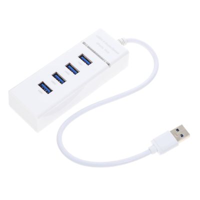 SWOOMEY USB Hub Powered Splitter Multi USB Port Adapter Led Portable for Laptop