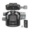 CH55 Heavy Tripod Ball Head 55mm Aluminum 360 Panoramic 1/4 Tripod Head Mount Plate for Camera view 1