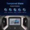 xjzshly 7 Inch Screen Protector Foil for 2024 2023-2016 Chevy Silverado 1500 2500 3500 Tempered Glass Protective Film Display Touchscreen Cover Accessories 9H Hardness Anti-Fingerprint HD Clear view 2