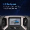 xjzshly 7 Inch Screen Protector Foil for 2024 2023-2016 Chevy Silverado 1500 2500 3500 Tempered Glass Protective Film Display Touchscreen Cover Accessories 9H Hardness Anti-Fingerprint HD Clear view 3
