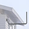 Antenna Mount for Long Wall - Stainless Steel Long Eaves Mast Mounting Bracket Kit with 90 Degree Elbows, Length Adjustable Extend Pipe, Fixing Screws, for Outdoor TV Antennas, Starlink WiFi Extender view 2