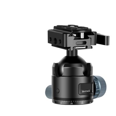 BH-PA02 Tripod ballhead Saddle Mount Tripod Clamp Max Load 44.09lb/20kg