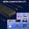 12V AC/DC Adapter Compatible with Yamaha P-115 P-115B P-105 B P-71 P-71B P-125B P-125 P-121B P125 P-121 Digital Piano PSR-550 PSR-330 PSR-290 PSR-285 PSR-170 PA-51 PA-5D KB-280 PA-150 Power view 3
