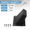 uxcell XRZ13081 Recessed Speaker Handle 130mm x 81mm Grasp Holder Replacement Speaker Cabinet Box Handles 2 Pcs view 3