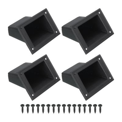 uxcell PS12981 Recessed Speaker Handle 130mm x 81mm Grasp Holder Replacement Speaker Cabinet Box Handles 1 Pcs