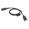 HapGlan Interphone Accessories PC152 USB Programming Cable Cord for Hytera HP600 HP680 HP700 HP780 Two Way Radio view 1