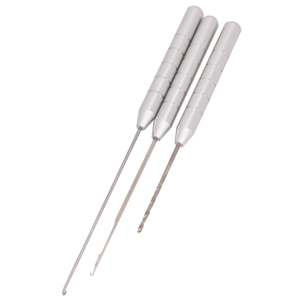 3 In1 Carp Fishing Rigging Baits Needle Baiting Rig Tool Fish Drill Splicing Hook Baits Making Fishing Tool Easy To Use