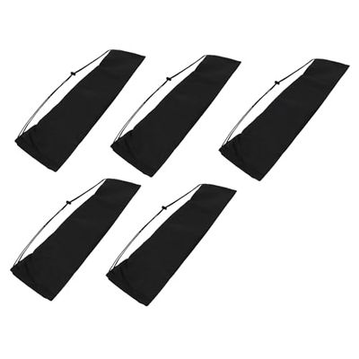 DOITOOL 5Pcs Tripod Carrying Case Photo Equipment Bag Light Stand Organizer for Convenient Storage for Outdoor Photography Comfortable Shoulder Straps