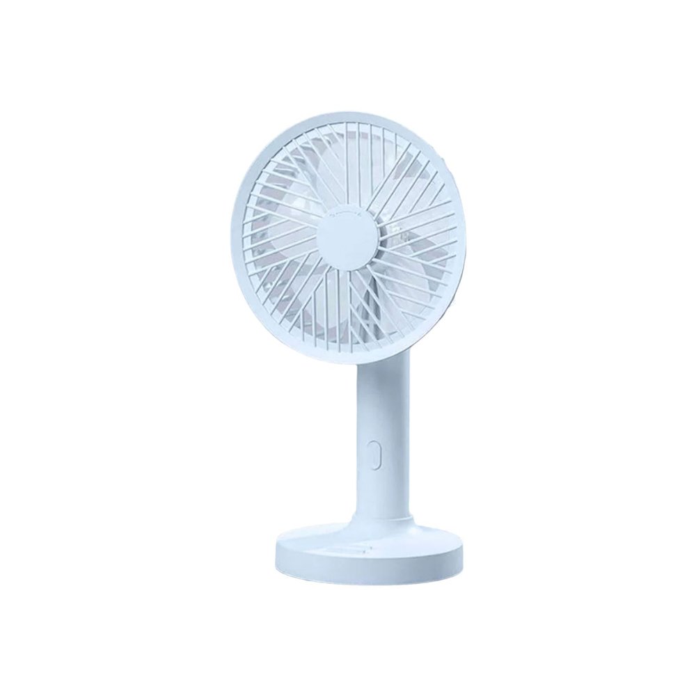 BMXCY Rechargeable Desktop Fan Three-Speed Desktop Fan Desktop Fan with Mobile Phone Holder Multi-Purpose Desktop Fan