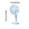 BMXCY Rechargeable Desktop Fan Three-Speed Desktop Fan Desktop Fan with Mobile Phone Holder Multi-Purpose Desktop Fan view 2