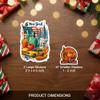 100 PCS New York Stickers Pack NYC Travel Vinyl Waterproof Sticker for Teens Adults Aesthetic Decal Decorative Funny Graphic Car Decals Water Bottle Helmet Phone Birthday Gifts for Men Women 9 Sheets view 2
