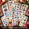 100 PCS New York Stickers Pack NYC Travel Vinyl Waterproof Sticker for Teens Adults Aesthetic Decal Decorative Funny Graphic Car Decals Water Bottle Helmet Phone Birthday Gifts for Men Women 9 Sheets view 3