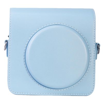 Tofficu Protective Pu Leather Camera Bag for Square Storage Case for Travel Shopping Hiking and Camping Simple and Elegant Design for Photography Enthusiasts
