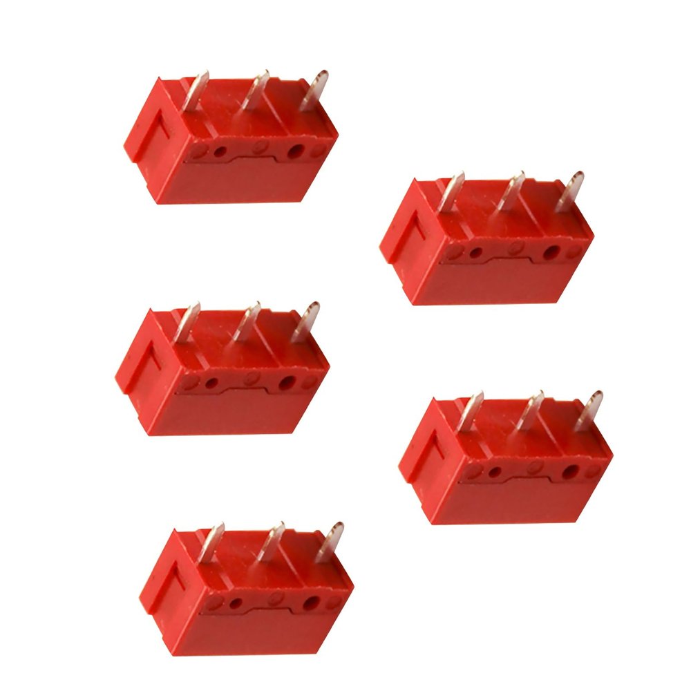 5Pcs Button Switch Mouse Microswitch for Logitech G700 G502 Gaming Mice 3-Pin Accessory