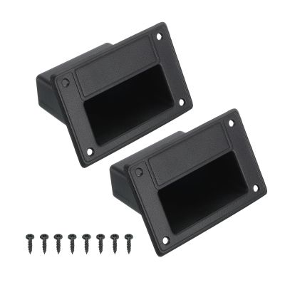 uxcell Recessed Speaker Handle 130mm x 84mm Grasp Holder Replacement Speaker Cabinet Box Handles 2 Pcs