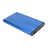 AYNEFY USB3.0 to HDD Enclosure, 2.5in 5Gbps 2TB Capacity Anti Static Hard Drive Case with LED Indicator for windows2000, ME, Vista, OS X 8.6 (Blue) view 2