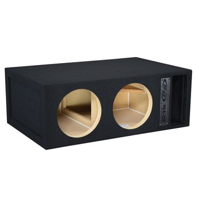 10" Dual Competition Ported Sub Box Speaker Enclosure Vented 10" Car Audio Subwoofer Box