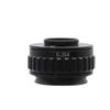 Microscope Kit CTV 0.35X/0.5X/1X C Mount Lens Adapter Ring 38mm Focus Adjustable Camera Installation Adapter for Trinocular Stereo Microscope Microscope Lens Adapters(Only 0.35X) view 1