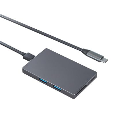 6Port USB C Adapter 4K60hz Video Transfer USB 3.0x2 Data Port Card Reader Enhances Connection Fast Charging