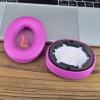 1Pair Rose Red Replacement Earphone Ear Pads Cushion for JBL JR460NC Headset view 2