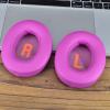 1Pair Rose Red Replacement Earphone Ear Pads Cushion for JBL JR460NC Headset view 4