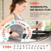 Kriutefy Smart Watch for Women Men, Bluetooth Call, Fitness Step Tracker Watch for Android iPhone Compatible, IP68 Waterproof Smartwatch with Sleep Monitor/Activity Tracker/Pedometer (Wine Red, 1.91) view 3
