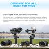 FeiyuTech SCORP Mini-3-Pro Gimbal Stabilizer for Camera Mirrorless/Compact/Action Cameras,Smartphone,18m AI Tracking,Detachable Remote Handle,4.4lbs Payload,3-axis Gimbal for Canon Sony Nikon view 2
