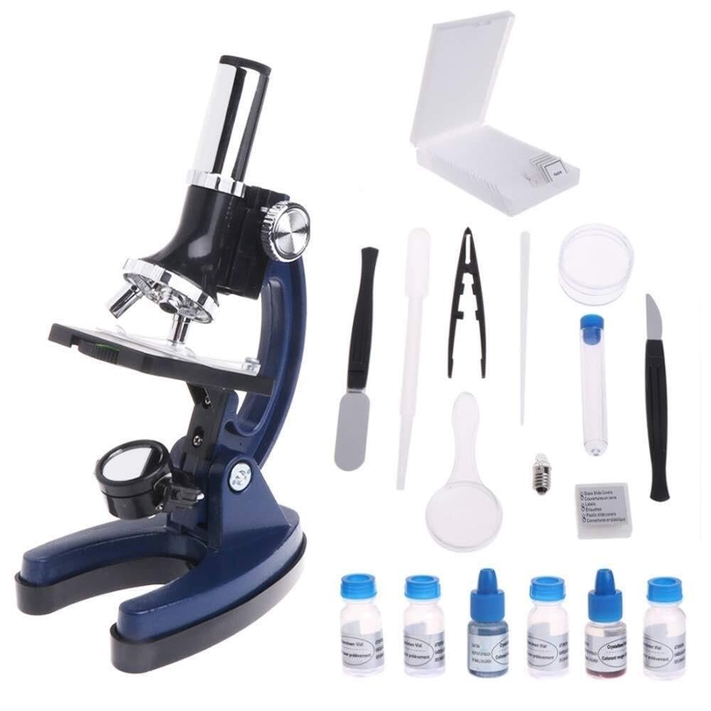 GenSDH Compound Microscope, 40X-1200X Magnification, LED Illumination, Mechanical Stage, Camera & Software for Windows XP/Vista/7/8/10