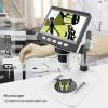 GenSDH Microscope Accessories kit Slide Preparation camer 1000X 4.3 Inch Digital Microscope HD 1080P Electronic Desktop Electronic Magnifier Microscope Accessories view 4