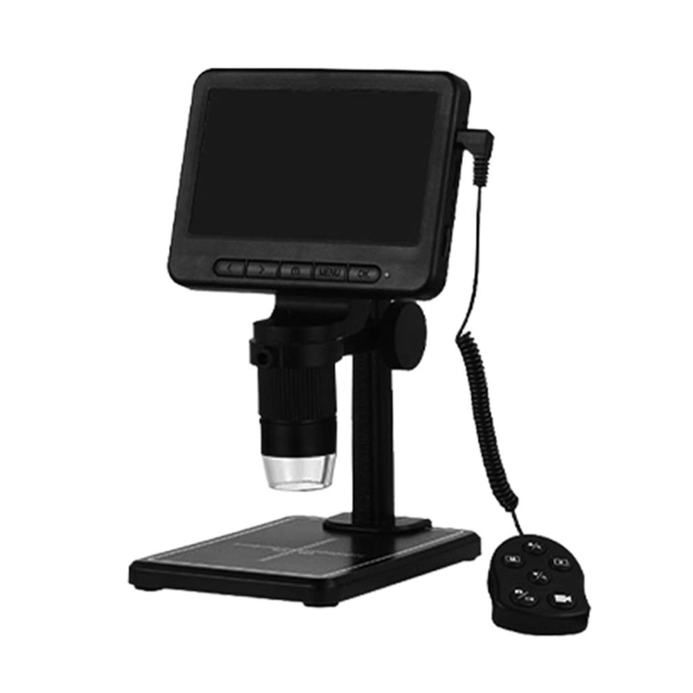 GenSDH Microscope Accessories kit Slide Preparation camer Digital Microscope 5 Inch LED Display Microscope HD 1000X Magnifying Glass Microscope Accessories