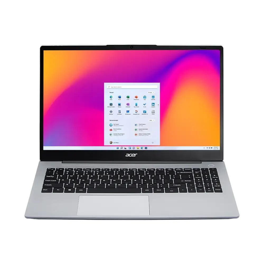 Acer Aspire 3 Personal Laptop, 2025, 15.6" 1920x1080, AMD-8 CoreAMD Ryzen 7 7730U, 24GB DDR4, 2TB SSD, Win10 Pro, Backlit KB, Wi-Fi 6, BT 5.1, 1080p FHD Camera, Pure Silver