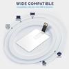 Credit Card USB Flash Drive | Bulk Custom Thumb Drive with Logo | High-Speed USB 2.0 | Corporate & Data Storage Solution (8G,200PCS) view 3