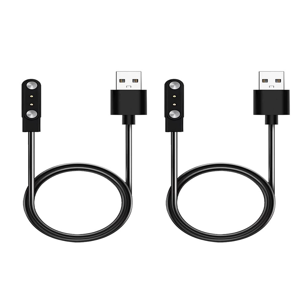 WUNIAK Charging Cable for Monster Aria Free Open Ear Headphones Bluetooth, Magnetic USB Charging Cable USB Flexible Accessories for Monster Aria Free (2 Pack)