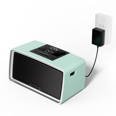 ClaspVital One-Touch Simple Music Player for Seniors | 6,000 Songs Mp3 Music Player for Elderly 32GB TF Card with Reader | Gift for Dementia, Alzheimers (Blue)