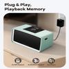 ClaspVital One-Touch Simple Music Player for Seniors | 6,000 Songs Mp3 Music Player for Elderly 32GB TF Card with Reader | Gift for Dementia, Alzheimers (Blue) view 4