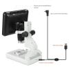 GenSDH Microscope Accessories kit Slide Preparation camer 2MP Digital Microscope AD108 7 Inch LCD Screen Microscopes with Plastic Stand Microscope Accessories view 2